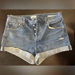 Citizens of Humanity Annabelle Vintage Relaxed Cuffed Shorts.